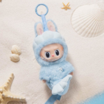 Labubu Hide and Seek Singapore Vinyl Plush Doll Pendant Front View